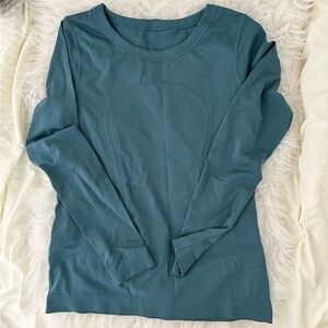 Lululemon Swiftly Relaxed Long-Sleeve Shirt Persian Blue Size 6